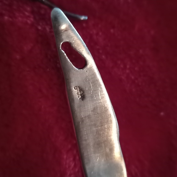 Silver Seasons Michael Michaud 925 Silver Eucalyptus Leaf Collar Necklace - Picture 7 of 7